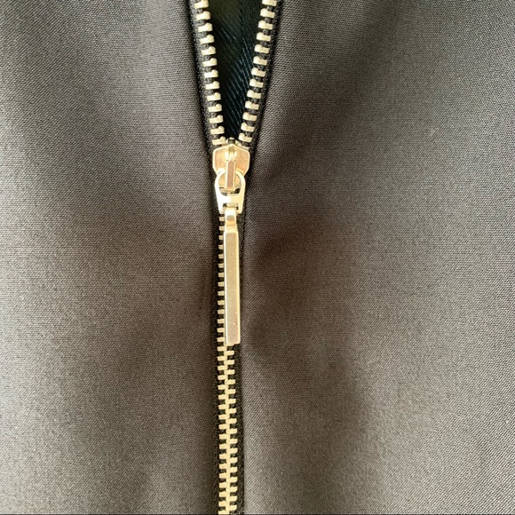 Zara Zip Up Frock Jacket Coat - Picture 9 of 11